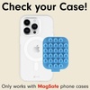 image:imageSonix  Magnetic Silicone Suction Cup Phone Mount for iPhone  Compatible with MagSafe  Bright Fluorescent Pink  Hot PinkLight Blue