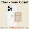 image:imageSonix  Magnetic Silicone Suction Cup Phone Mount for iPhone  Compatible with MagSafe  Bright Fluorescent Pink  Hot PinkLinen