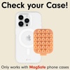 image:imageSonix  Magnetic Silicone Suction Cup Phone Mount for iPhone  Compatible with MagSafe  Bright Fluorescent Pink  Hot PinkPeach