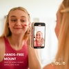 image:imageSonix  Magnetic Silicone Suction Cup Phone Mount for iPhone  Compatible with MagSafe  Bright Fluorescent Pink  Hot PinkPink Rose