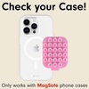 image:imageSonix  Magnetic Silicone Suction Cup Phone Mount for iPhone  Compatible with MagSafe  Bright Fluorescent Pink  Hot PinkPink Rose