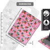 image:imageSonix  Quilted Laptop Sleeve  1314 Inch Quilted Soft Comfy Laptop Carrying Case Computer Sleeve  Wild Strawberries 13  14Wild Strawberries