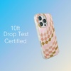 image:imageSonix Case for iPhone 16 Pro  Compatible with MagSafe  10ft Drop Tested  Jelly PinkCheckered Neutrals