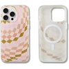 image:imageSonix Case for iPhone 16 Pro  Compatible with MagSafe  10ft Drop Tested  Jelly PinkCheckered Neutrals