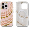 image:imageSonix Case for iPhone 16 Pro  Compatible with MagSafe  10ft Drop Tested  Jelly PinkCheckered Neutrals