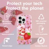 image:imageSonix Case for iPhone 16 Pro  Compatible with MagSafe  10ft Drop Tested  Jelly PinkStrawberry Shortcake Vintage