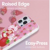 image:imageSonix Case for iPhone 16 Pro  Compatible with MagSafe  10ft Drop Tested  Jelly PinkStrawberry Shortcake Vintage