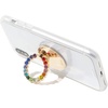 image:imageSonix Embellished Crystal Rhinestone Phone Ring Silver ClearGoldRainbow
