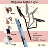 image:imageSonix MagLink Selfie Light and Phone Ring Grip for MagSafe iPhone 17 16 15 14 13 12 Series Magnetic Fully Adjustable Round Ring Light