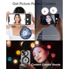 image:imageSonix MagLink Selfie Light and Phone Ring Grip for MagSafe iPhone 17 16 15 14 13 12 Series Magnetic Fully Adjustable Round Ring Light