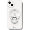 image:imageSonix Magnetic Phone Grip and Phone Ring Holder  Compatible with MagSafe  Rotatable Kickstand and Phone Holder for iPhone 16 15 14 13 12 Series  GoldClear RhinestoneSilver  Clear Rhinestone