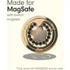 image:imageSonix Magnetic Phone Grip and Phone Ring Holder  Compatible with MagSafe  Rotatable Kickstand and Phone Holder for iPhone 16 15 14 13 12 Series  GoldClear RhinestoneGold Star  Black Rhinestone