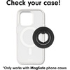 image:imageSonix Magnetic Phone Grip and Phone Ring Holder  Compatible with MagSafe  Rotatable Kickstand and Phone Holder for iPhone 16 15 14 13 12 Series  GoldClear RhinestoneBlack