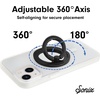 image:imageSonix Magnetic Phone Grip and Phone Ring Holder  Compatible with MagSafe  Rotatable Kickstand and Phone Holder for iPhone 16 15 14 13 12 Series  GoldClear RhinestoneBlack