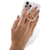 image:imageSonix Magnetic Phone Grip and Phone Ring Holder  Compatible with MagSafe  Rotatable Kickstand and Phone Holder for iPhone 16 15 14 13 12 Series  GoldClear RhinestoneGold  Clear Rhinestone