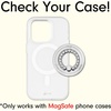 image:imageSonix Magnetic Phone Grip and Phone Ring Holder  Compatible with MagSafe  Rotatable Kickstand and Phone Holder for iPhone 16 15 14 13 12 Series  GoldClear RhinestoneSilver  Clear Rhinestone