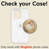 image:imageSonix Magnetic Phone Grip and Phone Ring Holder  Compatible with MagSafe  Rotatable Kickstand and Phone Holder for iPhone 16 15 14 13 12 Series  GoldClear RhinestoneHK  Pink Rhinestone