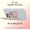 image:imageSonix Magnetic Phone Grip and Phone Ring Holder  Compatible with MagSafe  Rotatable Kickstand and Phone Holder for iPhone 16 15 14 13 12 Series  GoldClear RhinestoneRose Gold  Multi Rhinestone