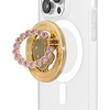 image:imageSonix Magnetic Phone Grip and Phone Ring Holder  Compatible with MagSafe  Rotatable Kickstand and Phone Holder for iPhone 16 15 14 13 12 Series  GoldClear RhinestoneHK  Pink Rhinestone