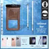 image:imageSonix Waterproof Phone Pouch  Floating Phone Case Dry Bag wCrossbody Lanyard  Beach Cruise Travel Essentials  Compatible wAll Devices Touchscreen Friendly  MochaMocha