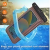 image:imageSonix Waterproof Phone Pouch  Floating Phone Case Dry Bag wCrossbody Lanyard  Beach Cruise Travel Essentials  Compatible wAll Devices Touchscreen Friendly  MochaMocha