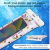 image:imageSonix Waterproof Phone Pouch  Floating Phone Case Dry Bag wCrossbody Lanyard  Beach Cruise Travel Essentials  Compatible wAll Devices Touchscreen Friendly  MochaHello Kitty Grid
