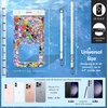 image:imageSonix Waterproof Phone Pouch  Floating Phone Case Dry Bag wCrossbody Lanyard  Beach Cruise Travel Essentials  Compatible wAll Devices Touchscreen Friendly  MochaHello Kitty and Friends Stickers