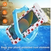 image:imageSonix Waterproof Phone Pouch  Floating Phone Case Dry Bag wCrossbody Lanyard  Beach Cruise Travel Essentials  Compatible wAll Devices Touchscreen Friendly  MochaCherry on Top