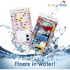 image:imageSonix Waterproof Phone Pouch  Floating Phone Case Dry Bag wCrossbody Lanyard  Beach Cruise Travel Essentials  Compatible wAll Devices Touchscreen Friendly  MochaHello Kitty Grid