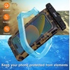 image:imageSonix Waterproof Phone Pouch  Floating Phone Case Dry Bag wCrossbody Lanyard  Beach Cruise Travel Essentials  Compatible wAll Devices Touchscreen Friendly  MochaBrown Tort