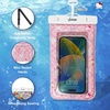 image:imageSonix Waterproof Phone Pouch  Floating Phone Case Dry Bag wCrossbody Lanyard  Beach Cruise Travel Essentials  Compatible wAll Devices Touchscreen Friendly  MochaHello Kitty and Friends Latte Bears
