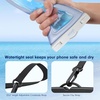 image:imageSonix Waterproof Phone Pouch  Floating Phone Case Dry Bag wCrossbody Lanyard  Beach Cruise Travel Essentials  Compatible wAll Devices Touchscreen Friendly  MochaCherry on Top