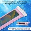 image:imageSonix Waterproof Phone Pouch  Floating Phone Case Dry Bag wCrossbody Lanyard  Beach Cruise Travel Essentials  Compatible wAll Devices Touchscreen Friendly  MochaJelly Pink