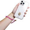 image:imageSonix x Barbie Adhesive Phone Wristlet Beaded PinkWhiteBarbie