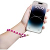 image:imageSonix x Barbie Adhesive Phone Wristlet Beaded PinkWhiteBarbie