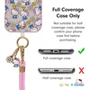 image:imageSonix x Sanrio  Crossbody Phone Strap with Charms  Adjustable Universal Cell Phone Rope Strap Lanyard  Beige Cord  Hello Kitty TennisHello Kitty Pink Bows