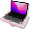 image:imageSonix x Sanrio  Puffy Laptop Sleeve  1516 Inch Quilted Pillow Puffer Laptop Carrying Case Computer Sleeve  Classic PochaccoHello Kitty  Friends Floral