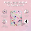 image:imageSonix x Sanrio  Puffy Laptop Sleeve  1516 Inch Quilted Pillow Puffer Laptop Carrying Case Computer Sleeve  Classic PochaccoHello Kitty  Friends Floral