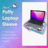 image:imageSonix x Sanrio  Puffy Laptop Sleeve  1516 Inch Quilted Pillow Puffer Laptop Carrying Case Computer Sleeve  Classic PochaccoHello Kitty  Friends Stickers