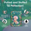 image:imageSonix x Sanrio  Puffy Laptop Sleeve  1516 Inch Quilted Pillow Puffer Laptop Carrying Case Computer Sleeve  Classic PochaccoStrawberry Shortcake  Custard