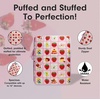 image:imageSonix x Sanrio  Puffy Laptop Sleeve  1516 Inch Quilted Pillow Puffer Laptop Carrying Case Computer Sleeve  Classic PochaccoStrawberry Shortcake Checkered