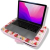 image:imageSonix x Sanrio  Puffy Laptop Sleeve  1516 Inch Quilted Pillow Puffer Laptop Carrying Case Computer Sleeve  Classic PochaccoStrawberry Shortcake Checkered