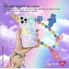 image:imageSonix x Sanrio Beaded Phone Charm  Beaded Wristlet Universal Phone Strap and Detachable Cell Phone Lanyard with Silicone Charms  Hello KittyCare Bears Pastel
