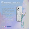 image:imageSonix x Sanrio Beaded Phone Charm  Beaded Wristlet Universal Phone Strap and Detachable Cell Phone Lanyard with Silicone Charms  Hello KittyCinnamoroll