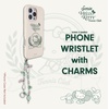 image:imageSonix x Sanrio Beaded Phone Charm  Beaded Wristlet Universal Phone Strap and Detachable Cell Phone Lanyard with Silicone Charms  Hello KittyHello Kitty Tennis