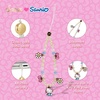 image:imageSonix x Sanrio Beaded Phone Charm  Beaded Wristlet Universal Phone Strap and Detachable Cell Phone Lanyard with Silicone Charms  Hello KittyHello Kitty Pink Bows