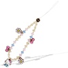 image:imageSonix x Sanrio Beaded Phone Charm  Beaded Wristlet Universal Phone Strap and Detachable Cell Phone Lanyard with Silicone Charms  Hello KittyHello Kitty Pink Bows