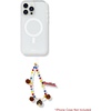 image:imageSonix x Sanrio Beaded Phone Charm  Beaded Wristlet Universal Phone Strap and Detachable Cell Phone Lanyard with Silicone Charms  Hello KittyMonchhichi