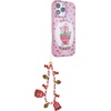 image:imageSonix x Sanrio Beaded Phone Charm  Beaded Wristlet Universal Phone Strap and Detachable Cell Phone Lanyard with Silicone Charms  Hello KittyMy Mel ody x Strawberry Shortcake