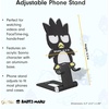image:imageSonix x Sanrio Character Phone Stand  Adjustable Cell Phone Holder Desk Stand Dock  CinnamorollBadtz Maru